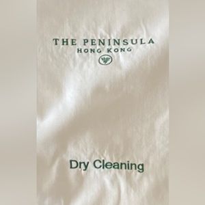 THE PENINSULA HONG KONG DRY CLEANING BAG